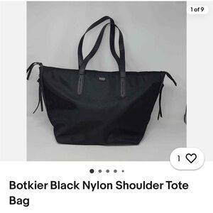 Botiker New York Bond nylon black tote